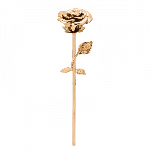 Rose Keepsake - Brass