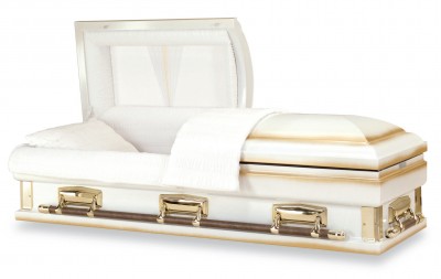 Buy WHITE GOLD 27, Metal Caskets for 