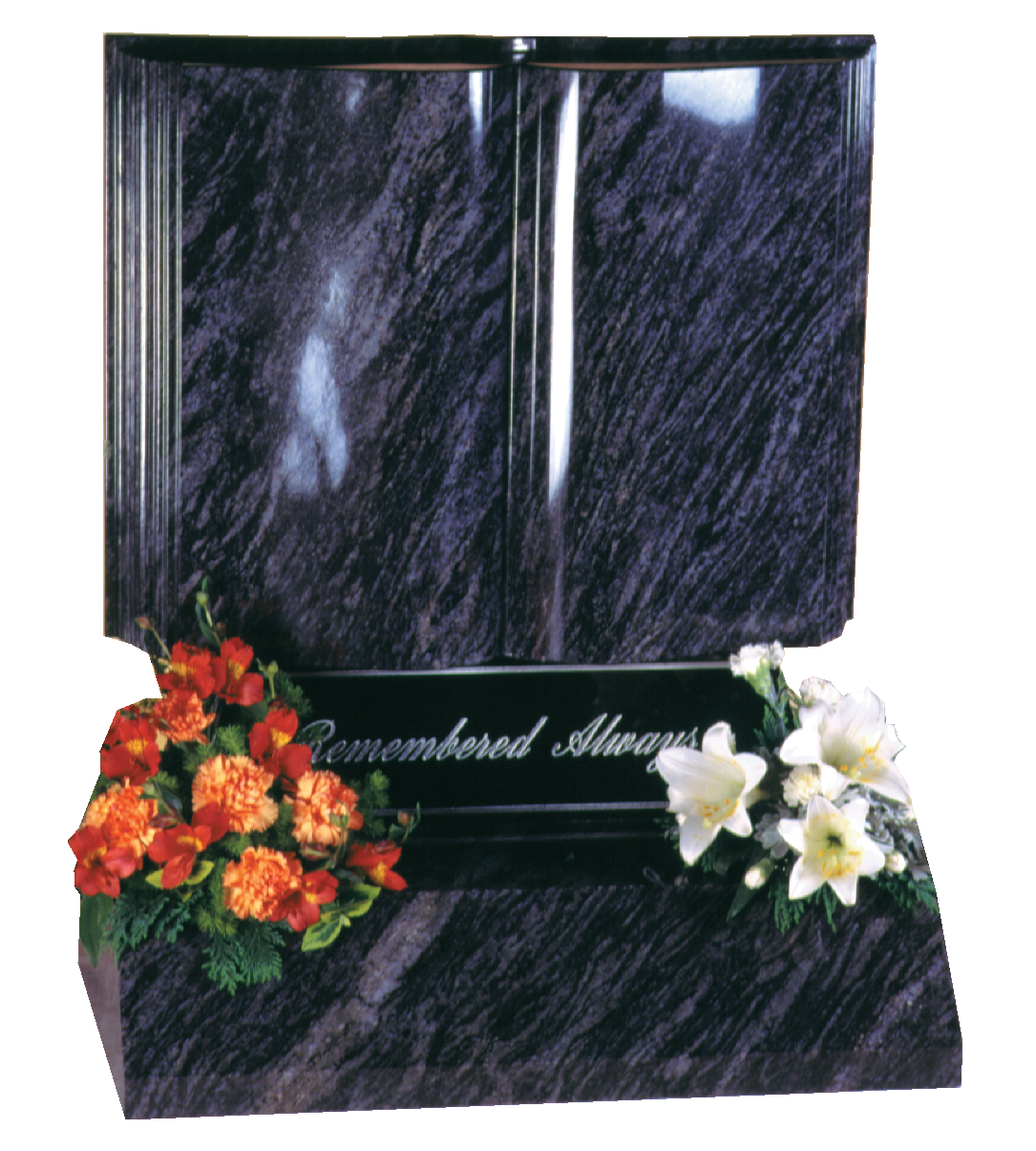 Buy Granite Headstone Magnificent Carved Book Memorialsgranite Headstones For Sale Mears 6194