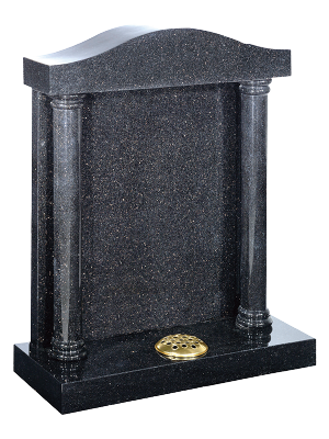 Granite Headstone - Canopy & column design
